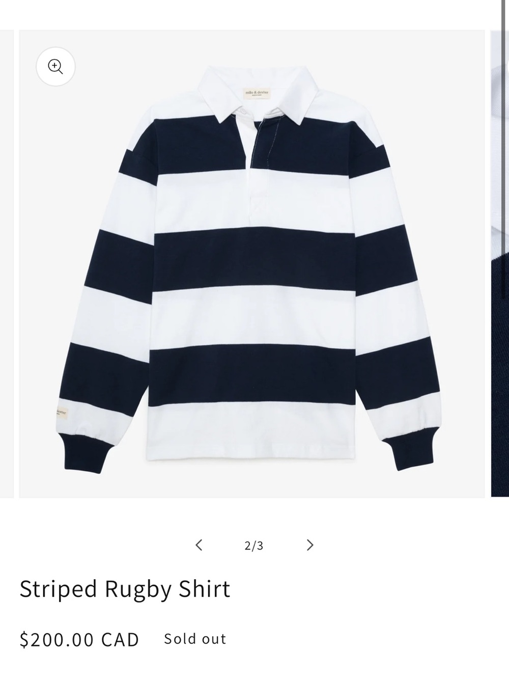 Milo and Dexter Rugby Shirt